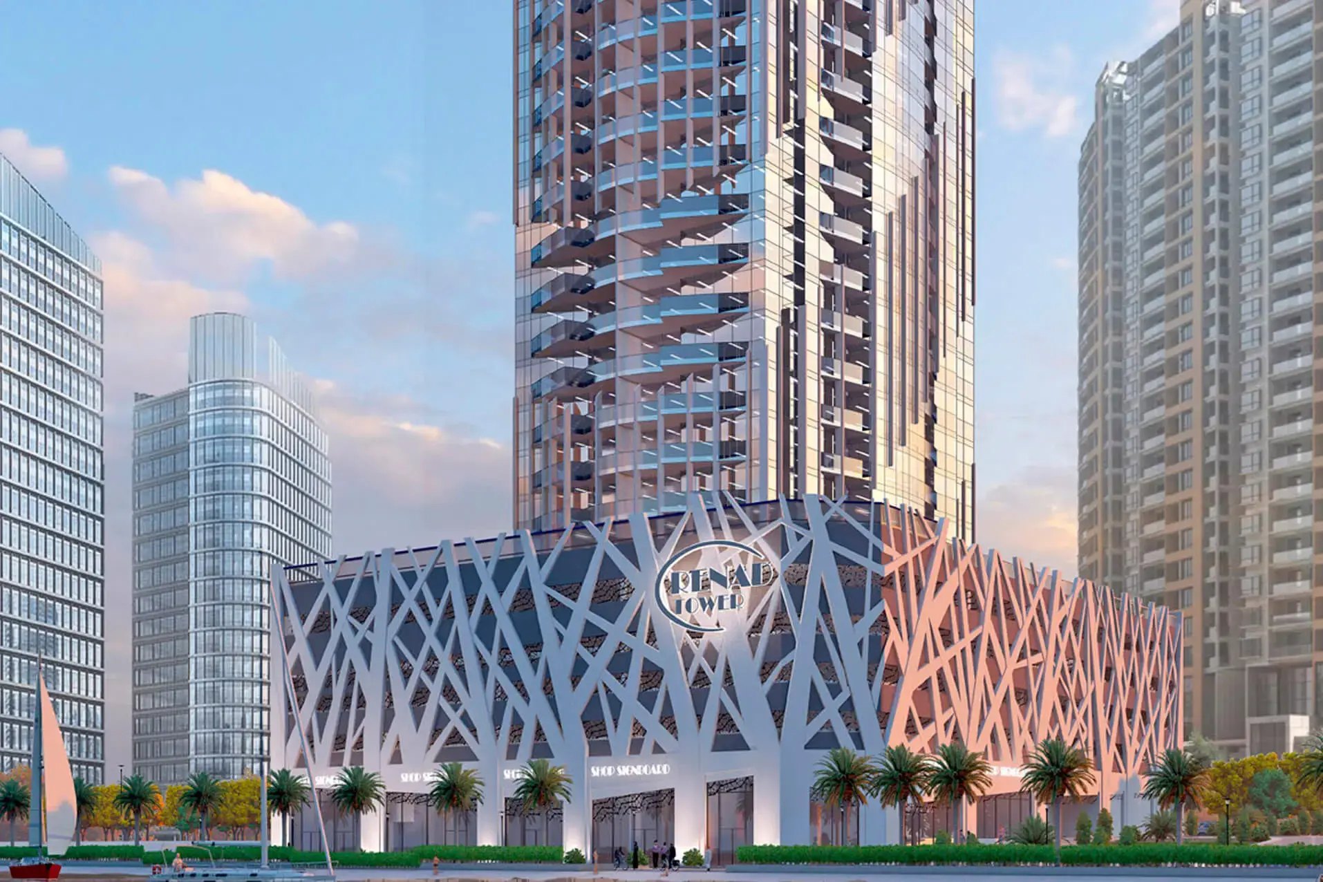 Renad Tower, a development in Reem Island, Dubai