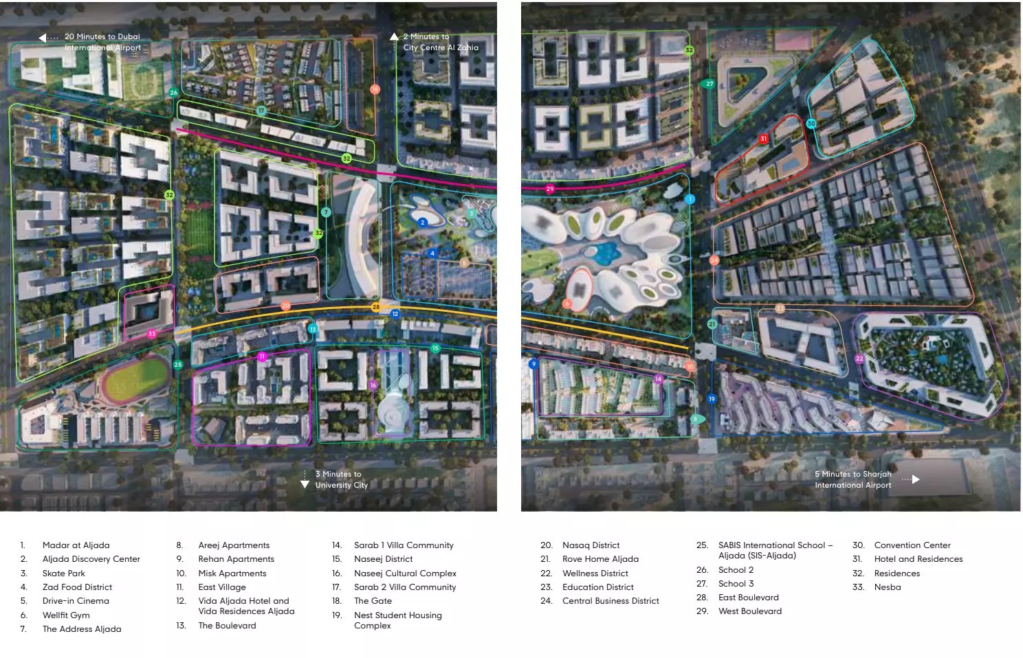 Aljada Nesba 1, a development in Muwaileh Commercial, Dubai, photo 3