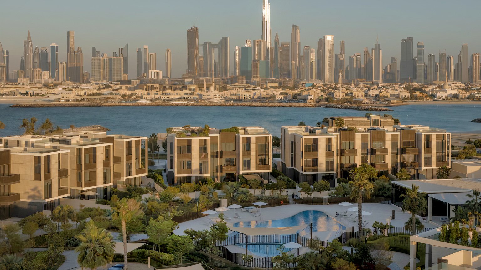 Armani Beach Residences, a development in Palm Jumeirah, Dubai