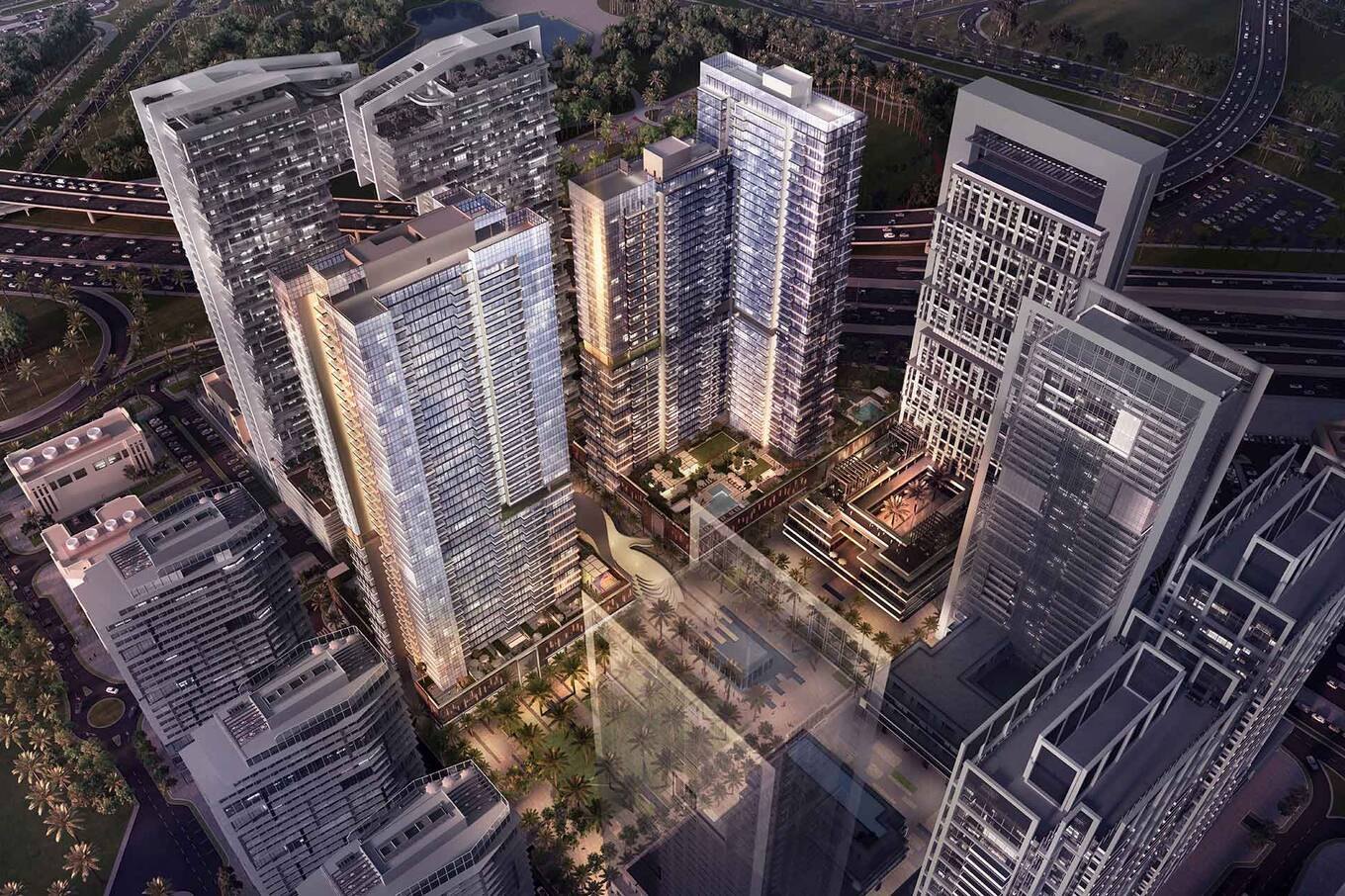 Park Views Residences Tower A, a development in Al Kifaf, Dubai, photo 3