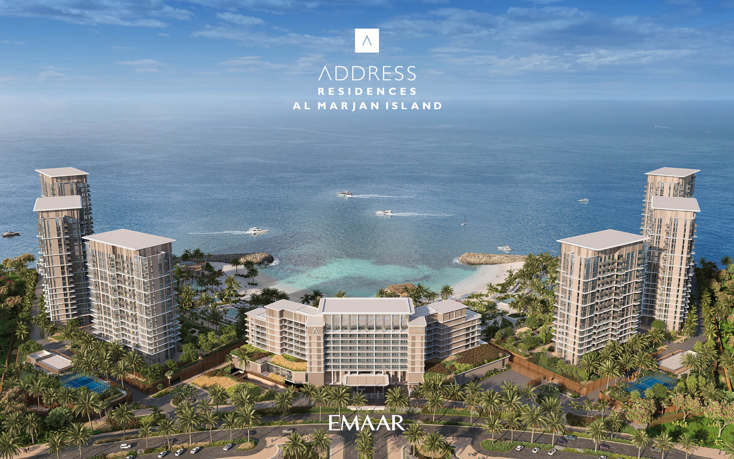 Address Residences Al Marjan Phase 2, a development in Al Marjan Island, Dubai