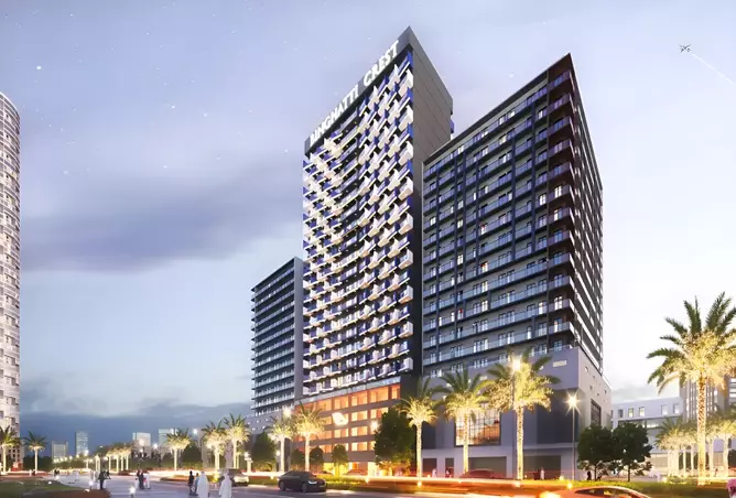 Binghatti Crest, a development in JVC (Jumeirah Village Circle), Dubai
