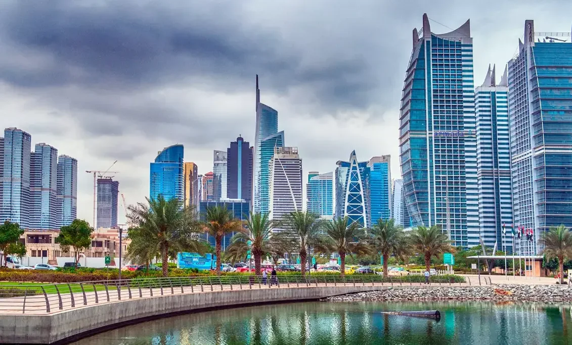 JLT (Jumeirah Lake Towers), a residential community in Dubai