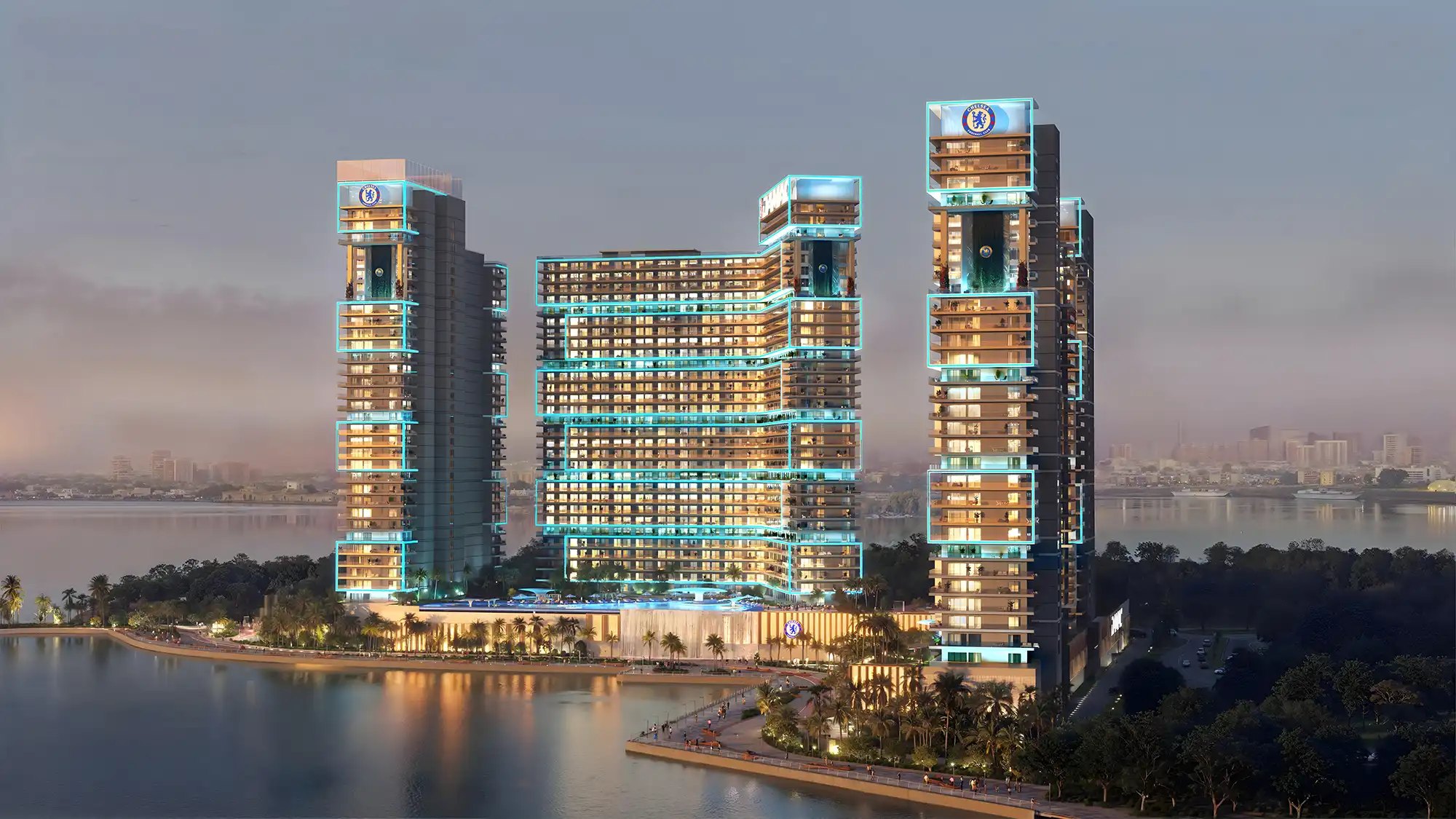 Chelsea Residences 1, a development in Maritime City, Dubai