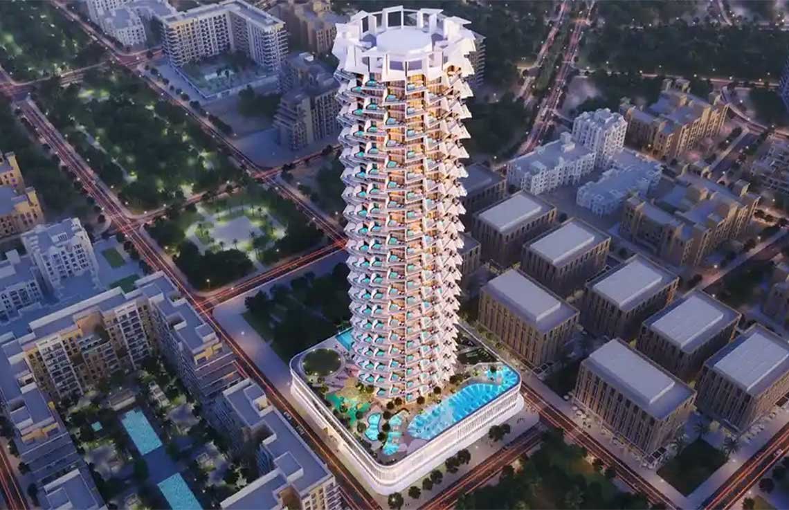 Binghatti Grove, a development in JVC (Jumeirah Village Circle), Dubai, photo 2