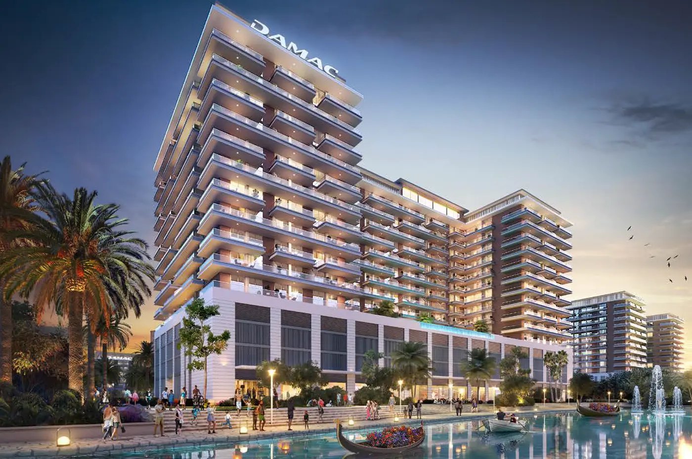 Riverside Views - Indigo 1, a development in Damac Riverside, Dubai