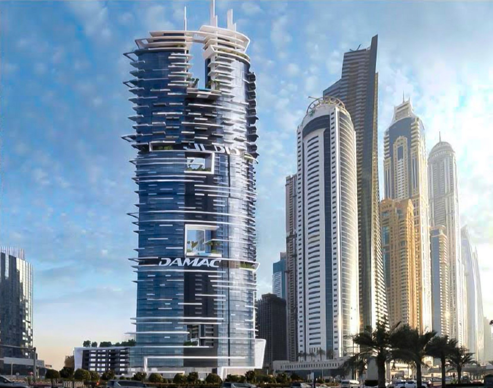Cavalli Casa Tower, a development in Dubai Media City, Dubai