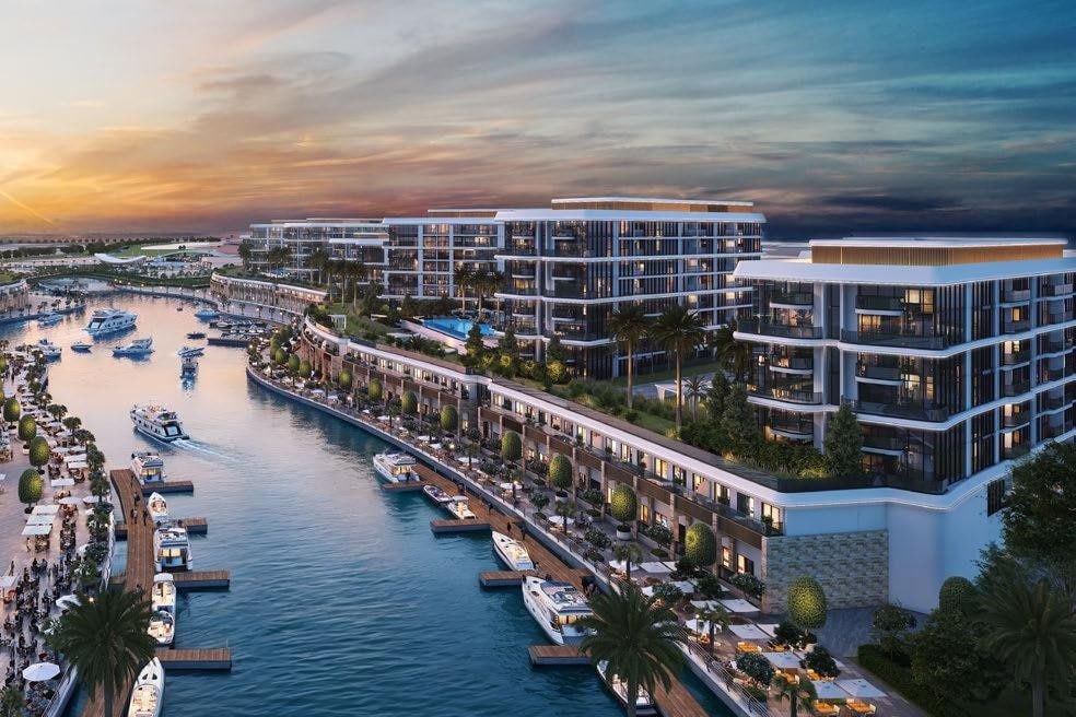 Pierside Marina Residences, a development in Siniya Island, Dubai