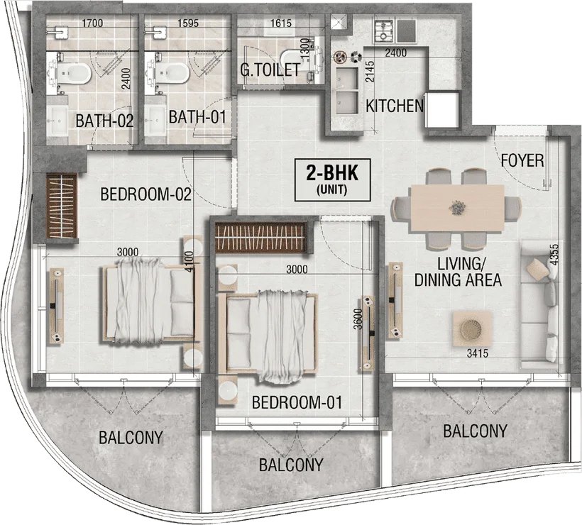 Ramada Residences, a development in Dubai South, Dubai, photo 3