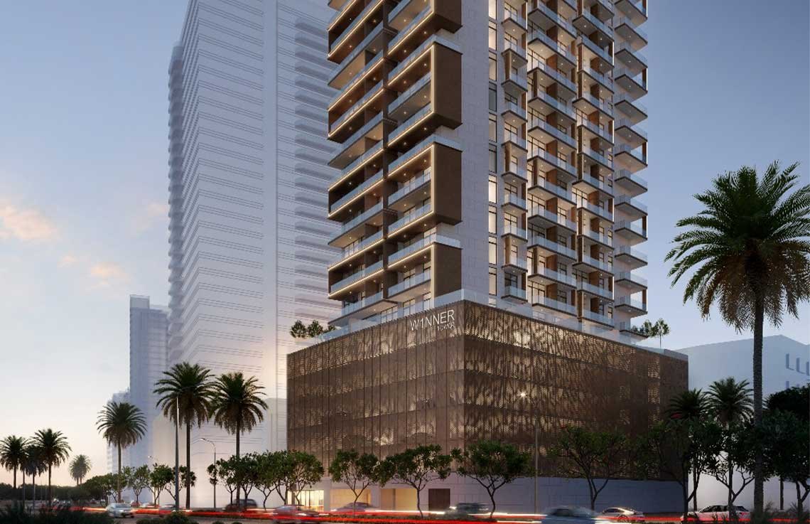 W1NNER Tower, a development in JVT (Jumeirah Village Triangle), Dubai