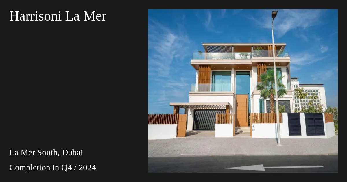 Harrisoni La Mer, a development in Port De La Mer, Dubai, photo 4