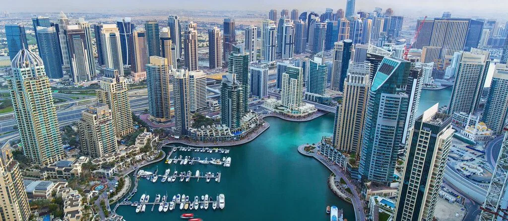 Dubai Marina, a residential community in Dubai