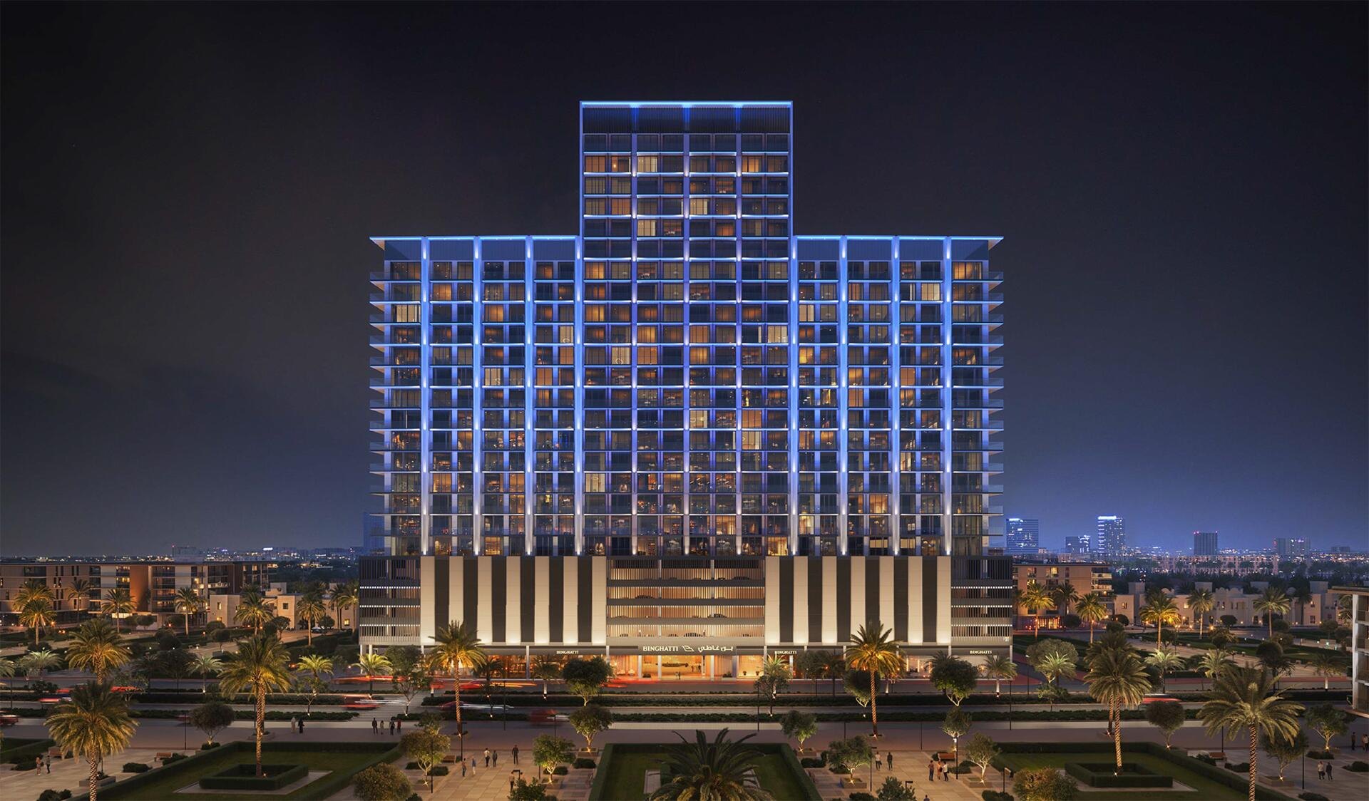 Binghatti Ruby, a development in JVC (Jumeirah Village Circle), Dubai