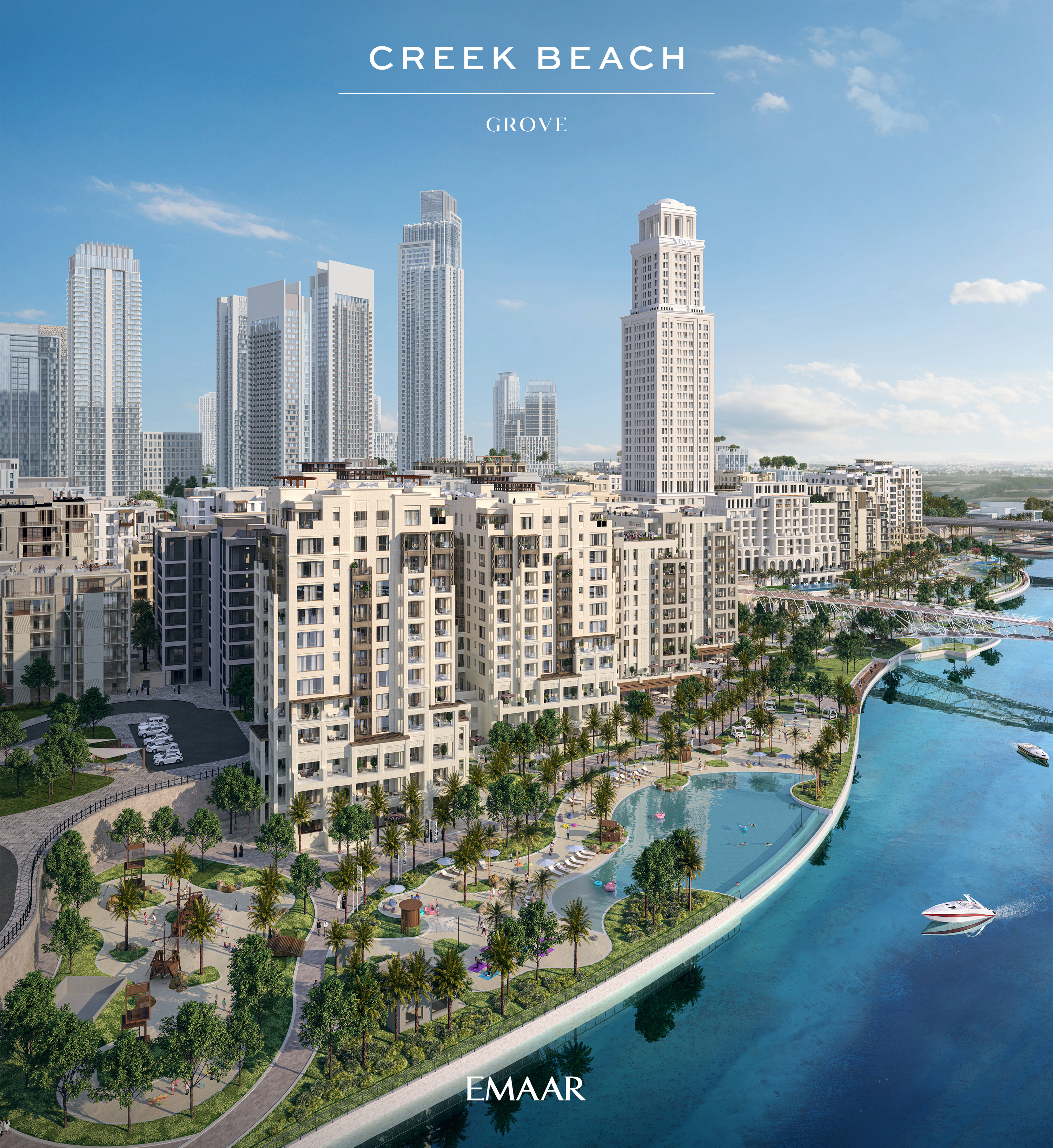 Grove, a development in Dubai Creek Harbour, Dubai