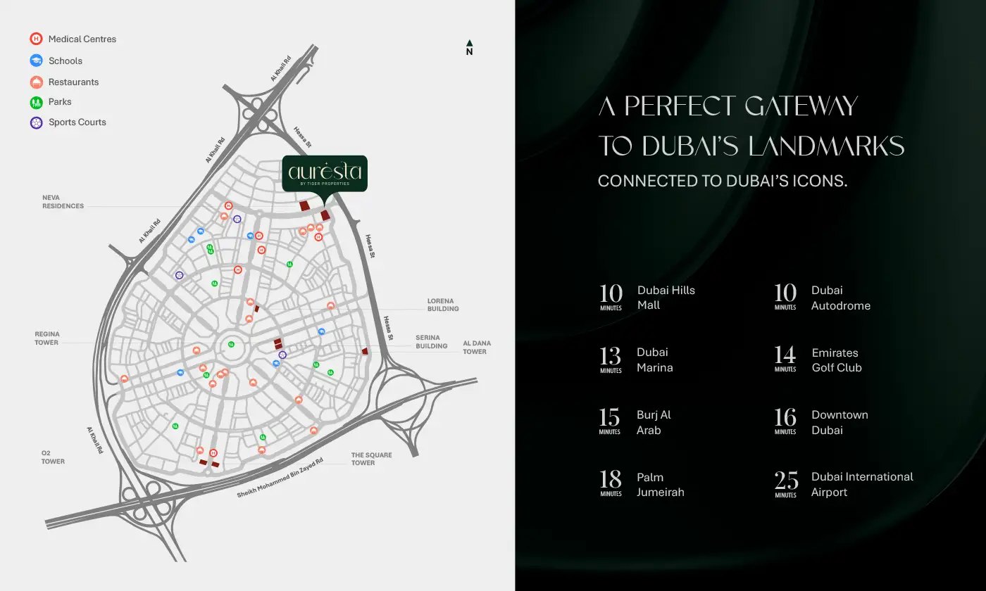 Auresta, a development in JVC (Jumeirah Village Circle), Dubai, photo 3