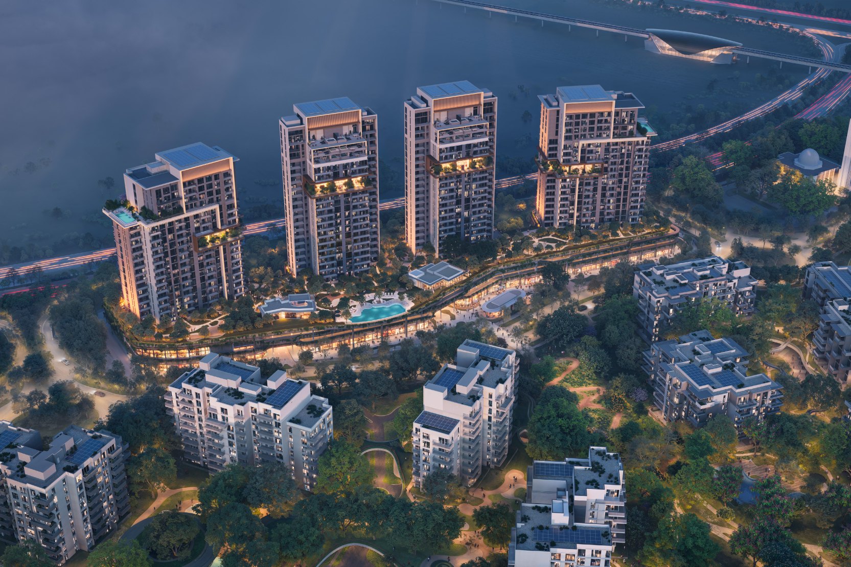 Ghaf Woods Distrikt 1, a development in City Of Arabia, Dubai