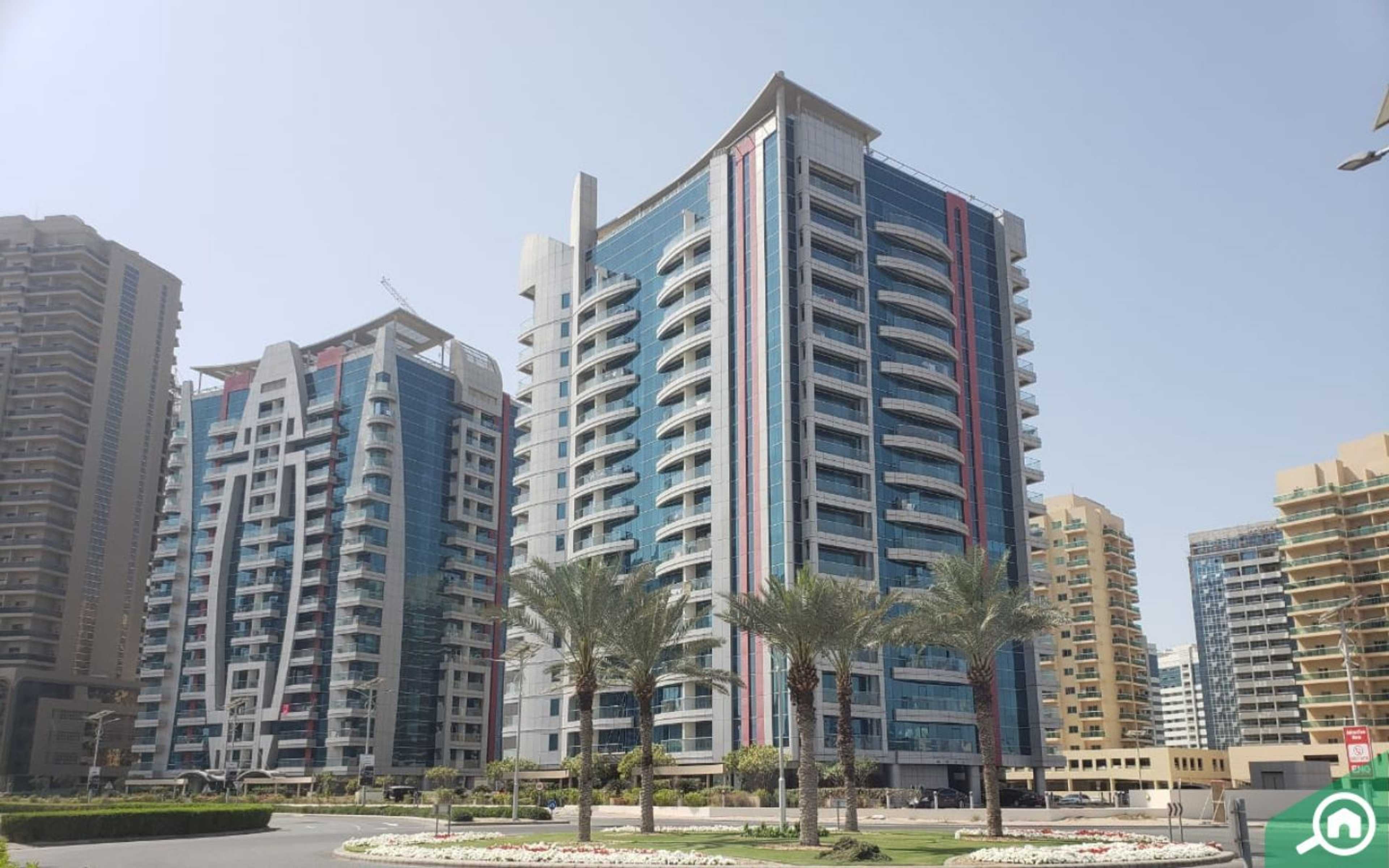 Hub Canal Apartments, a development in Dubai Sports City, Dubai