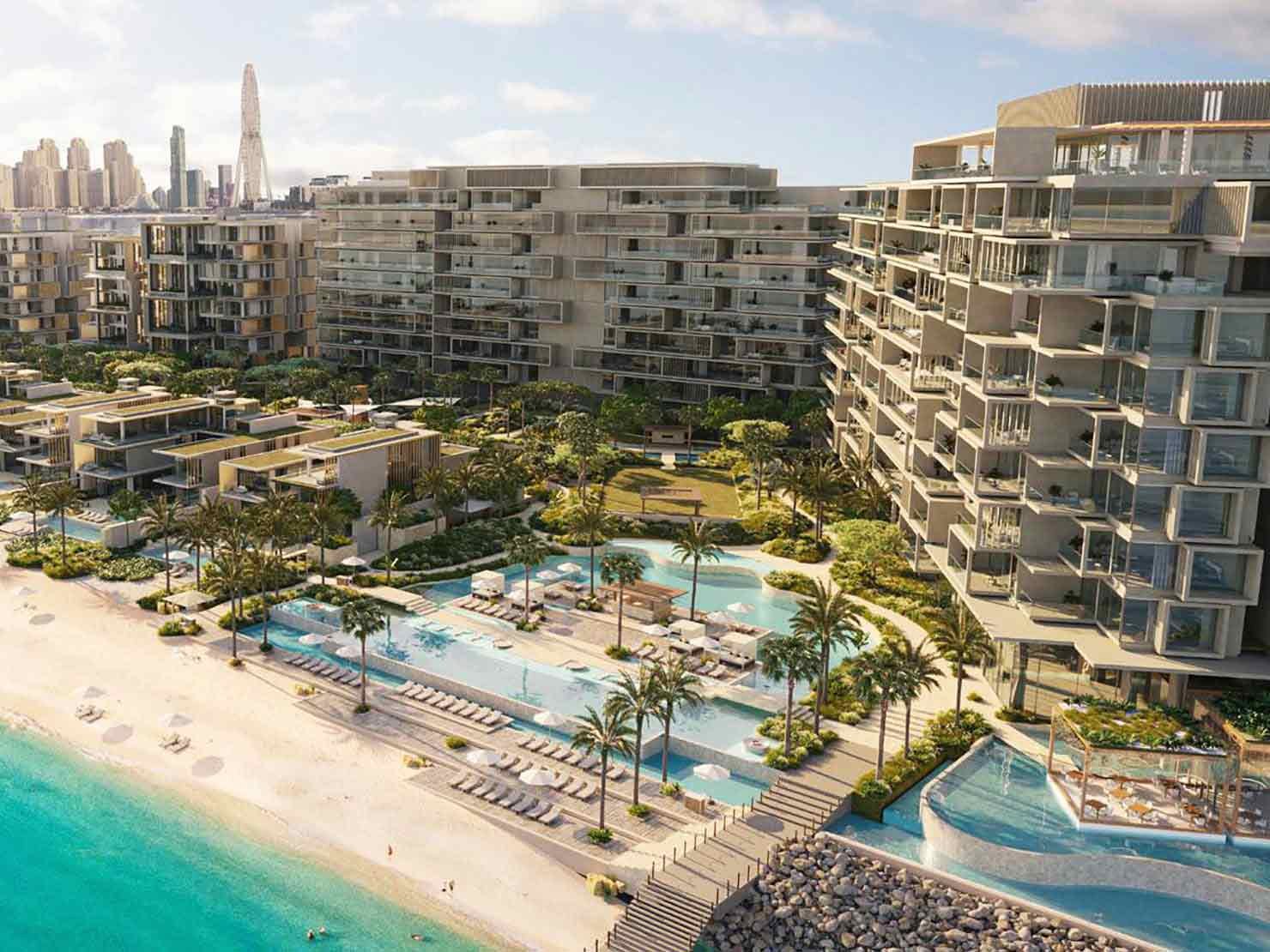 Six Senses Residences The Palm, a development in Palm Jumeirah, Dubai