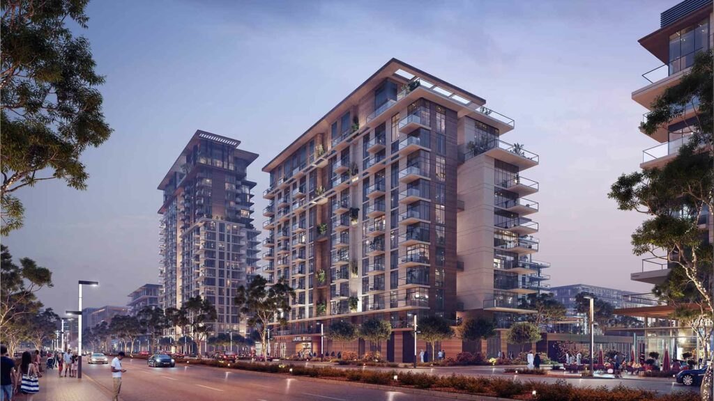 Erin in Central Park, a development in City Walk, Dubai