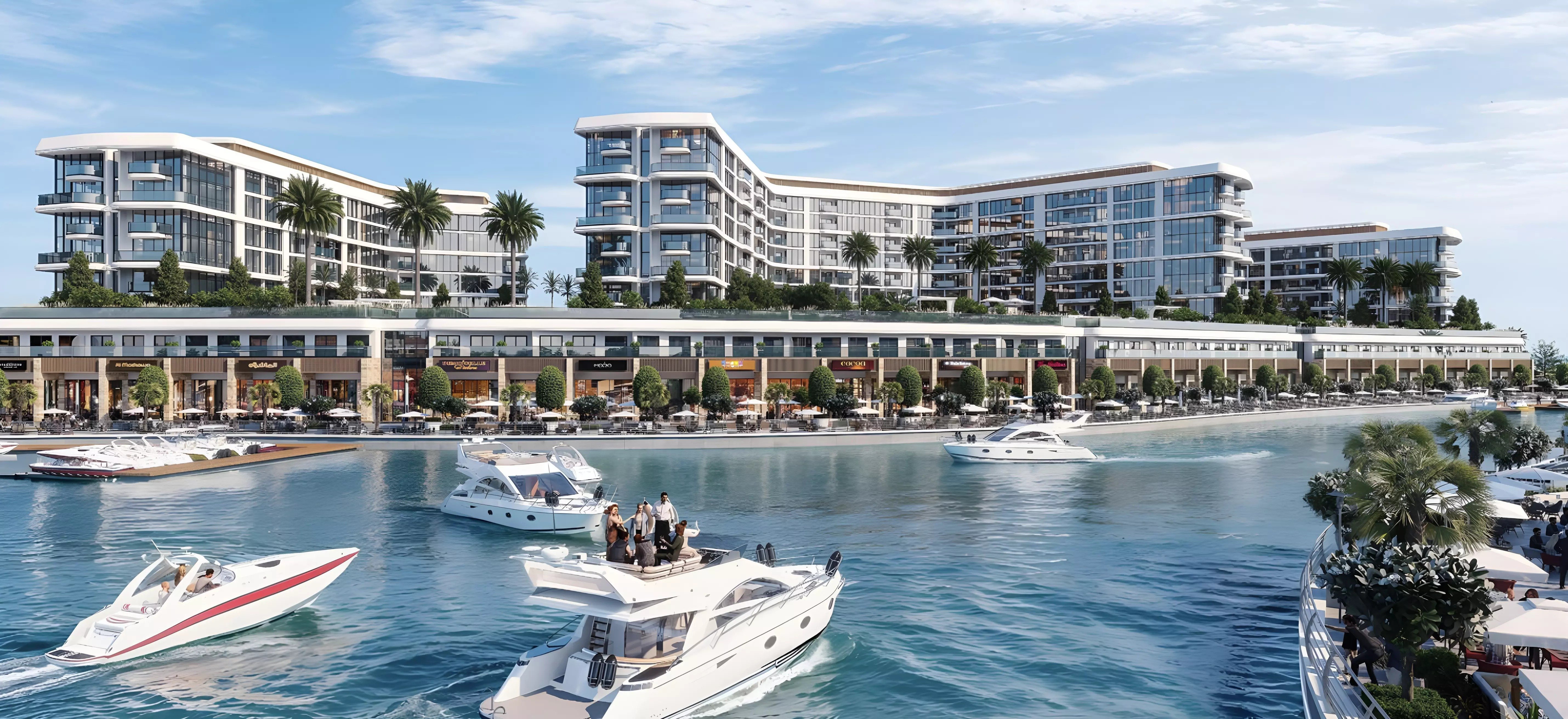 Canalside Marina Residences, a development in Siniya Island, Dubai