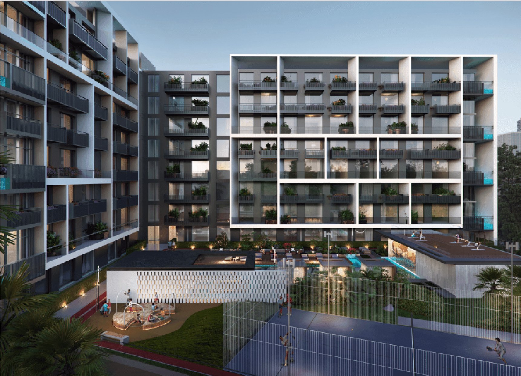 Beverly Boulevard, a development in Arjan, Dubai, photo 2