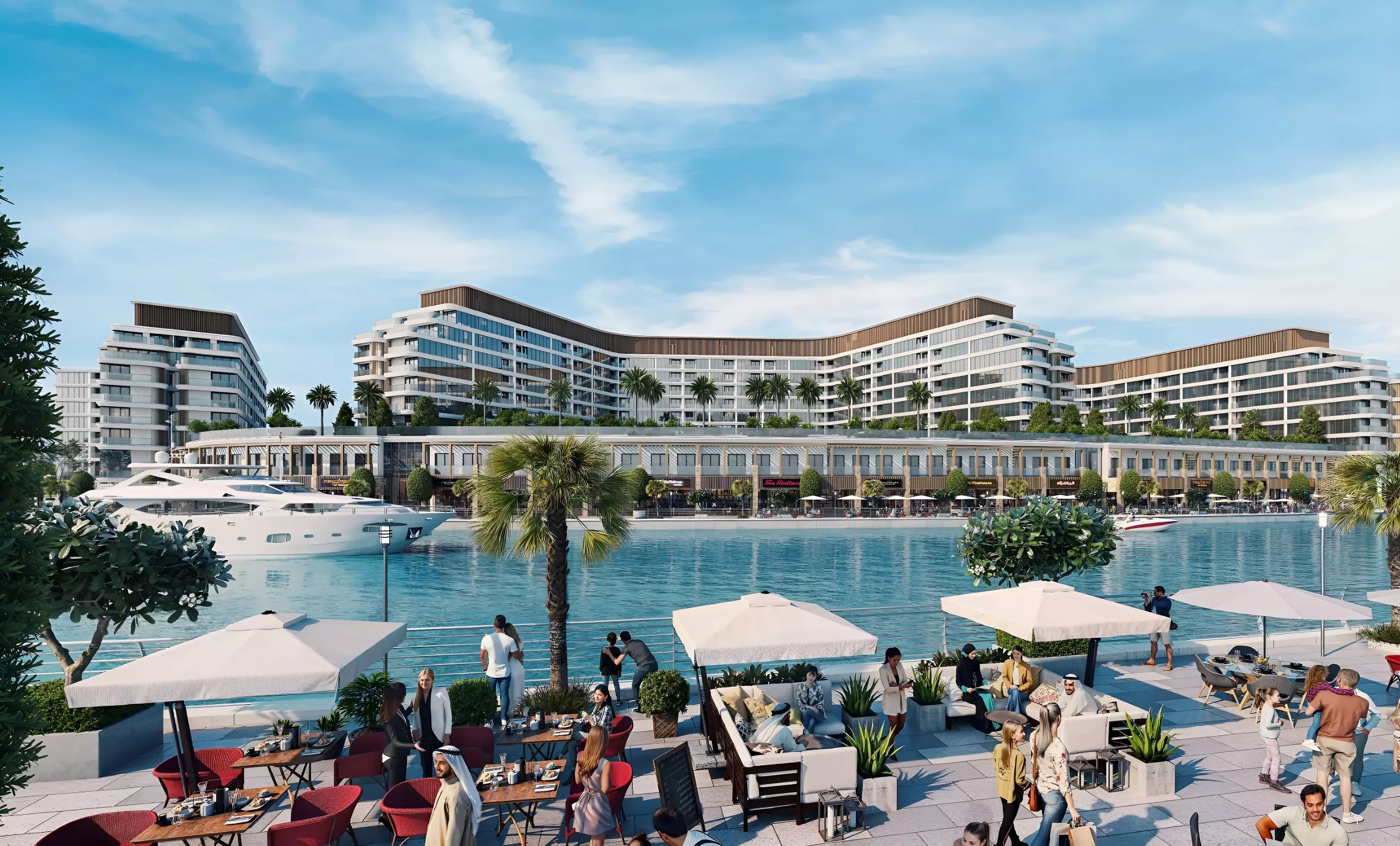 Bayside Marina Residences, a development in Siniya Island, Dubai
