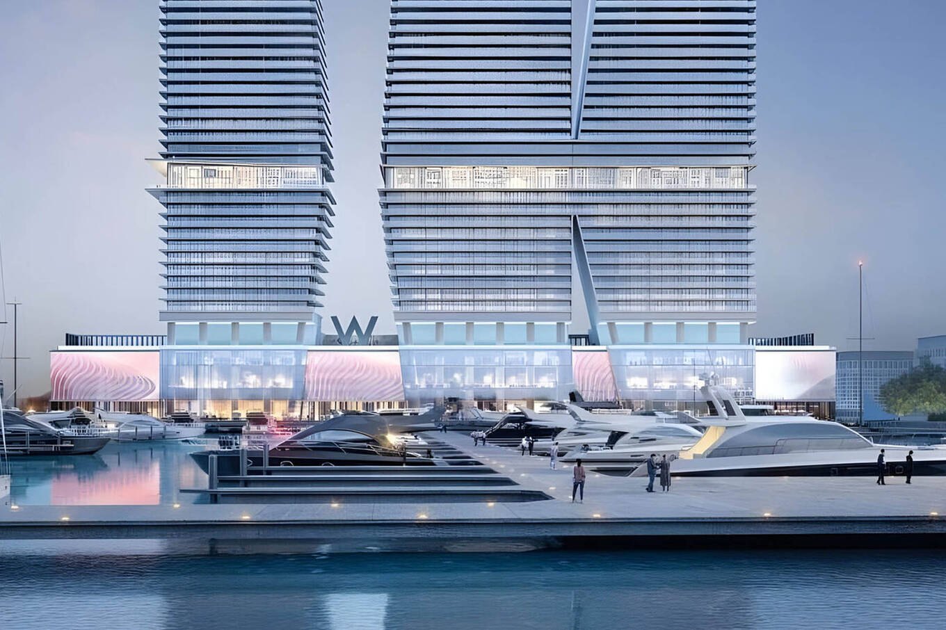 W Residences Tower 2 at Dubai Harbour, a development in Dubai Harbour, Dubai, photo 2
