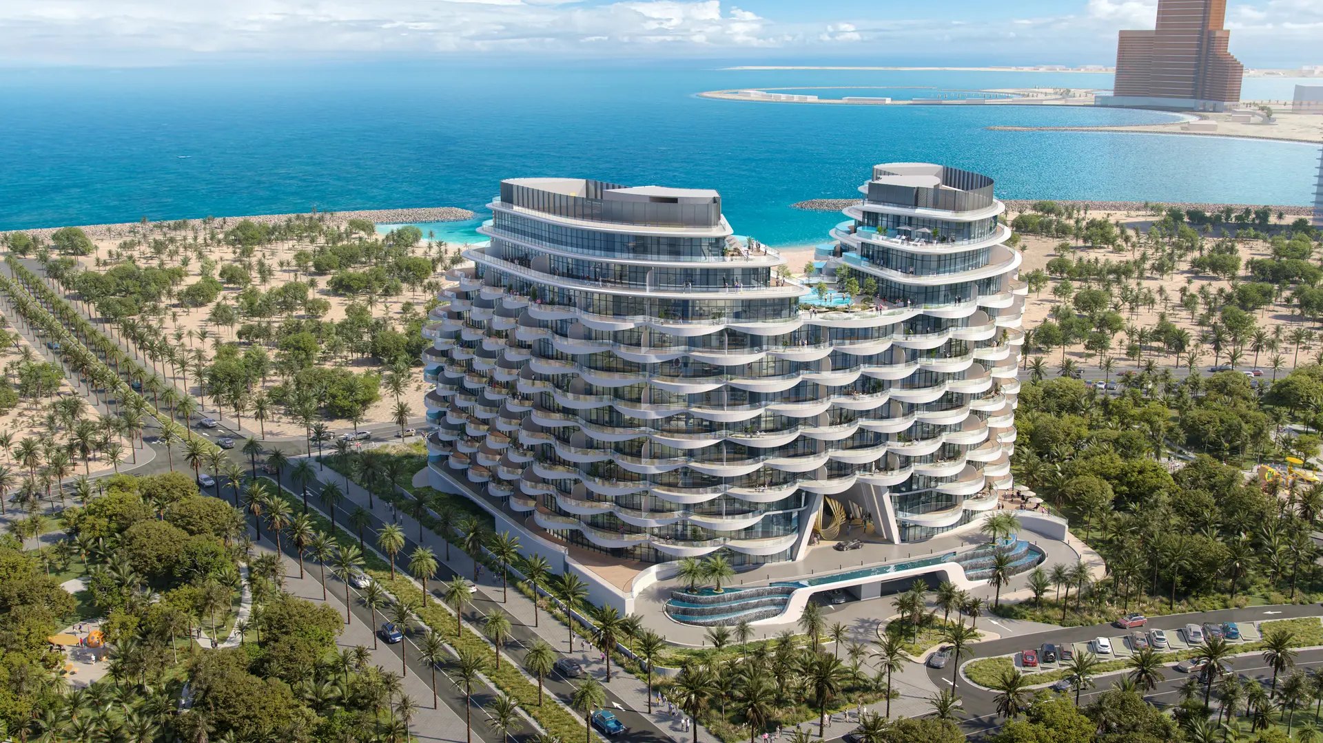 Aqua Arc, a development in Al Marjan Island, Dubai
