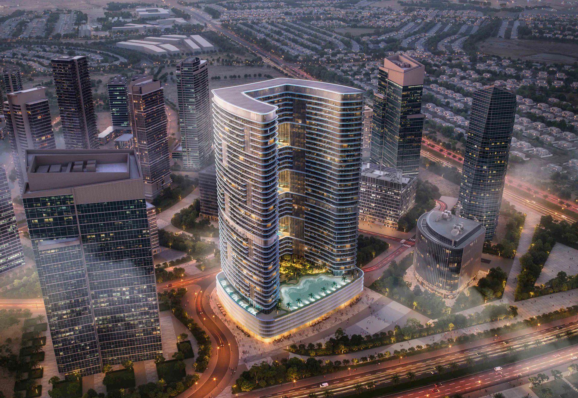 Binghatti HillViews, a development in Dubai Science Park, Dubai