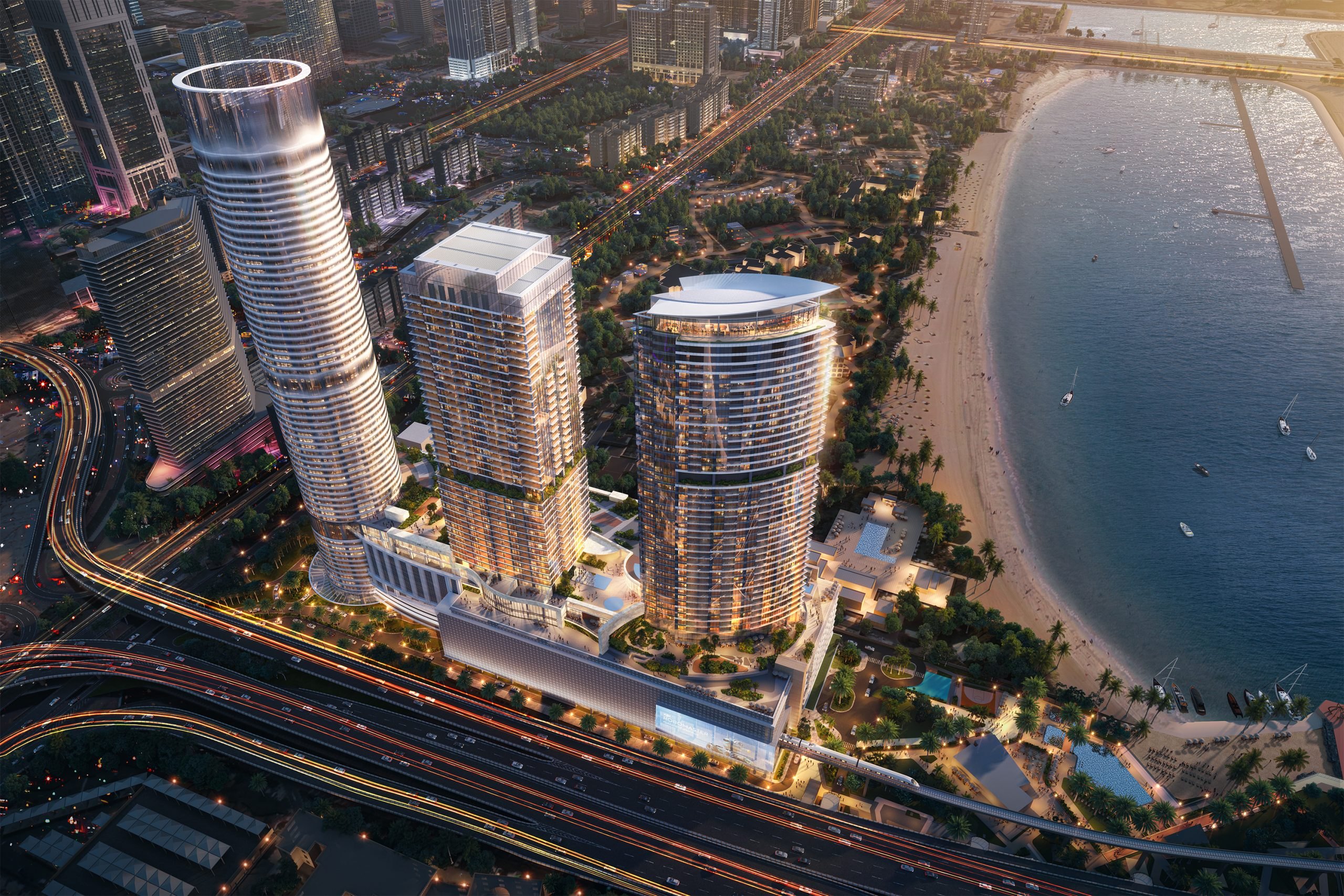 Palm Beach Tower 1, a development in Dubai Marina, Dubai