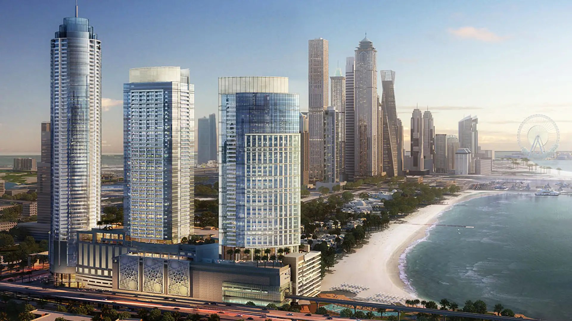 Palm Beach Tower 3, a development in Dubai Marina, Dubai