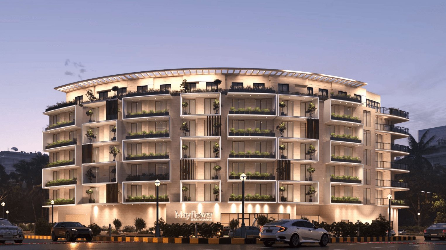 AJ GARGASH "Mayflower Residences", a development in Dubai