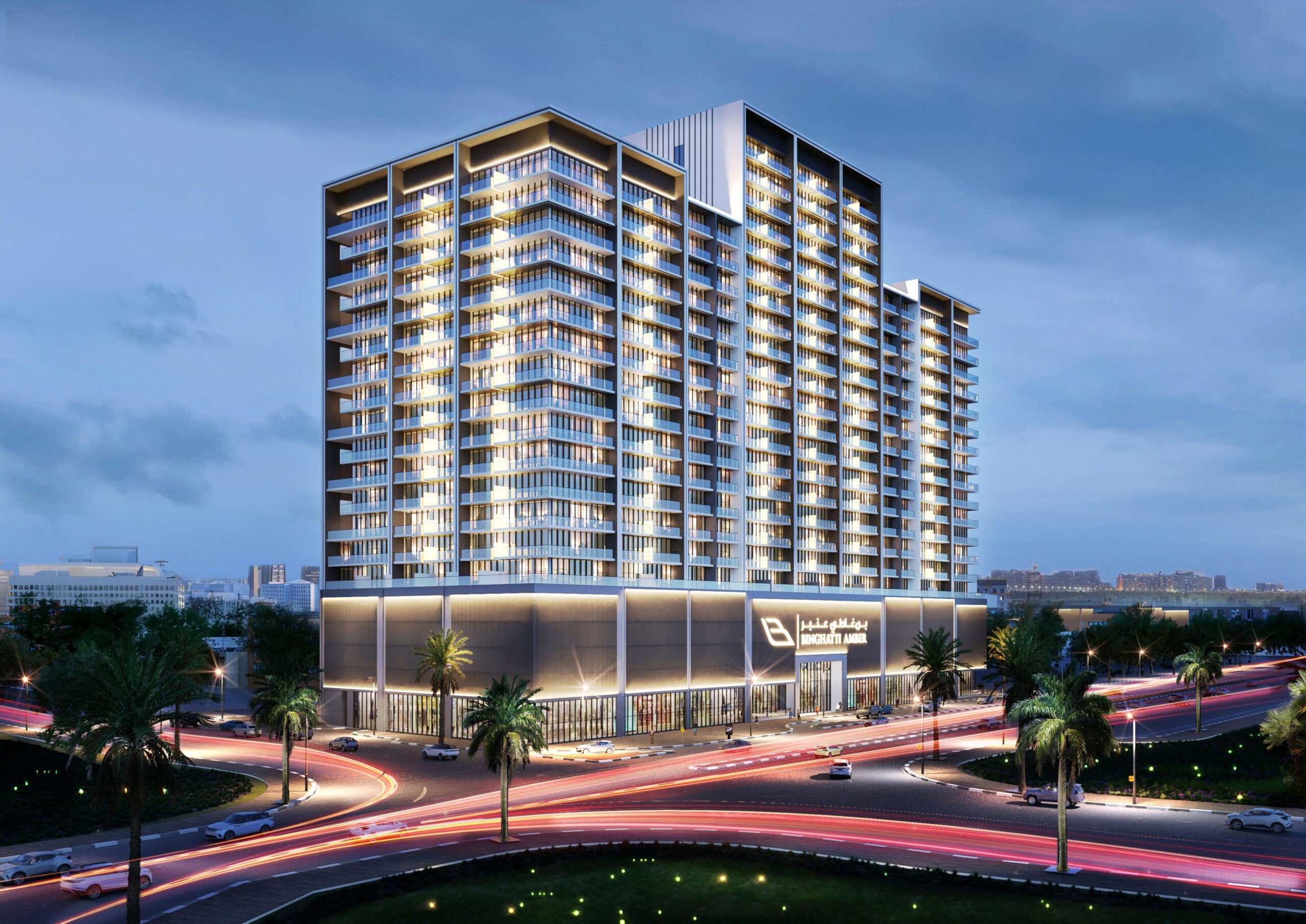 Binghatti Amberhall, a development in JVC (Jumeirah Village Circle), Dubai