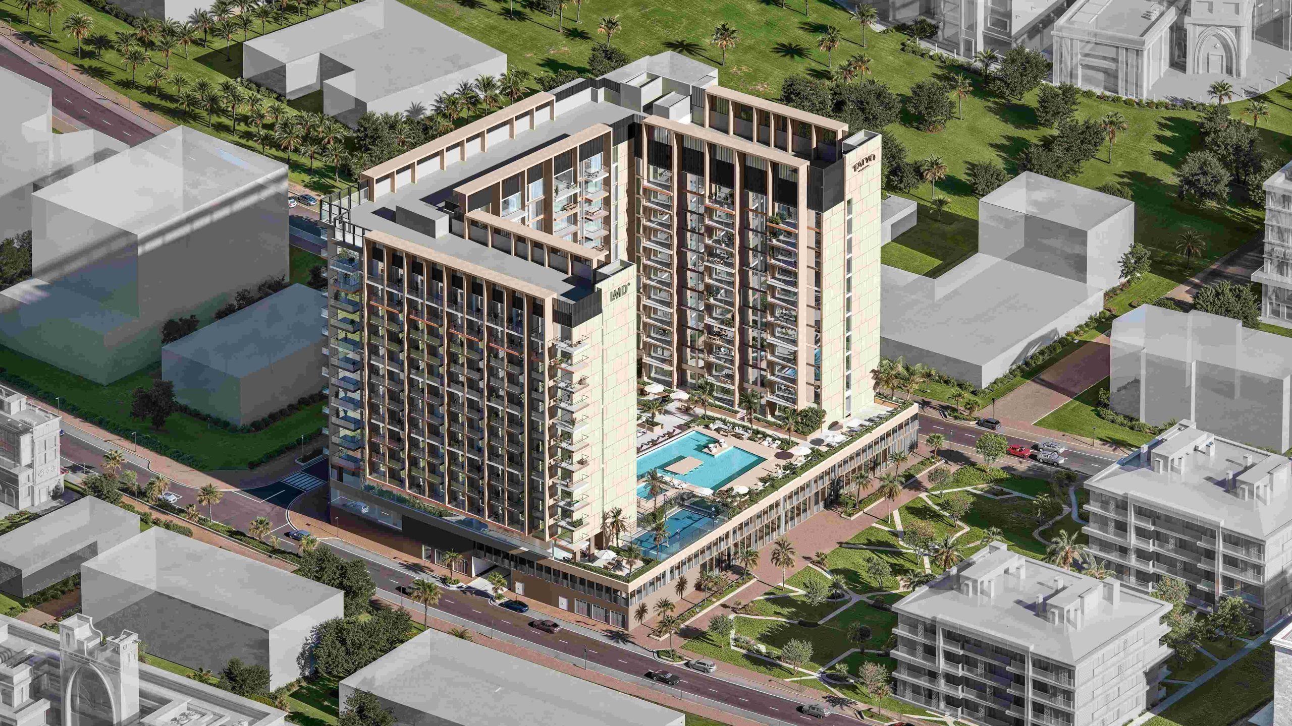 Taiyo Residences, a development in Jebel Ali Village, Dubai, photo 2