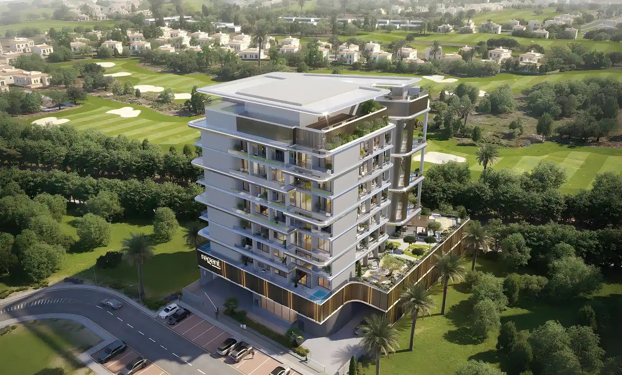 Golf Grove by Regent, a development in Dubai Production City, Dubai, photo 2