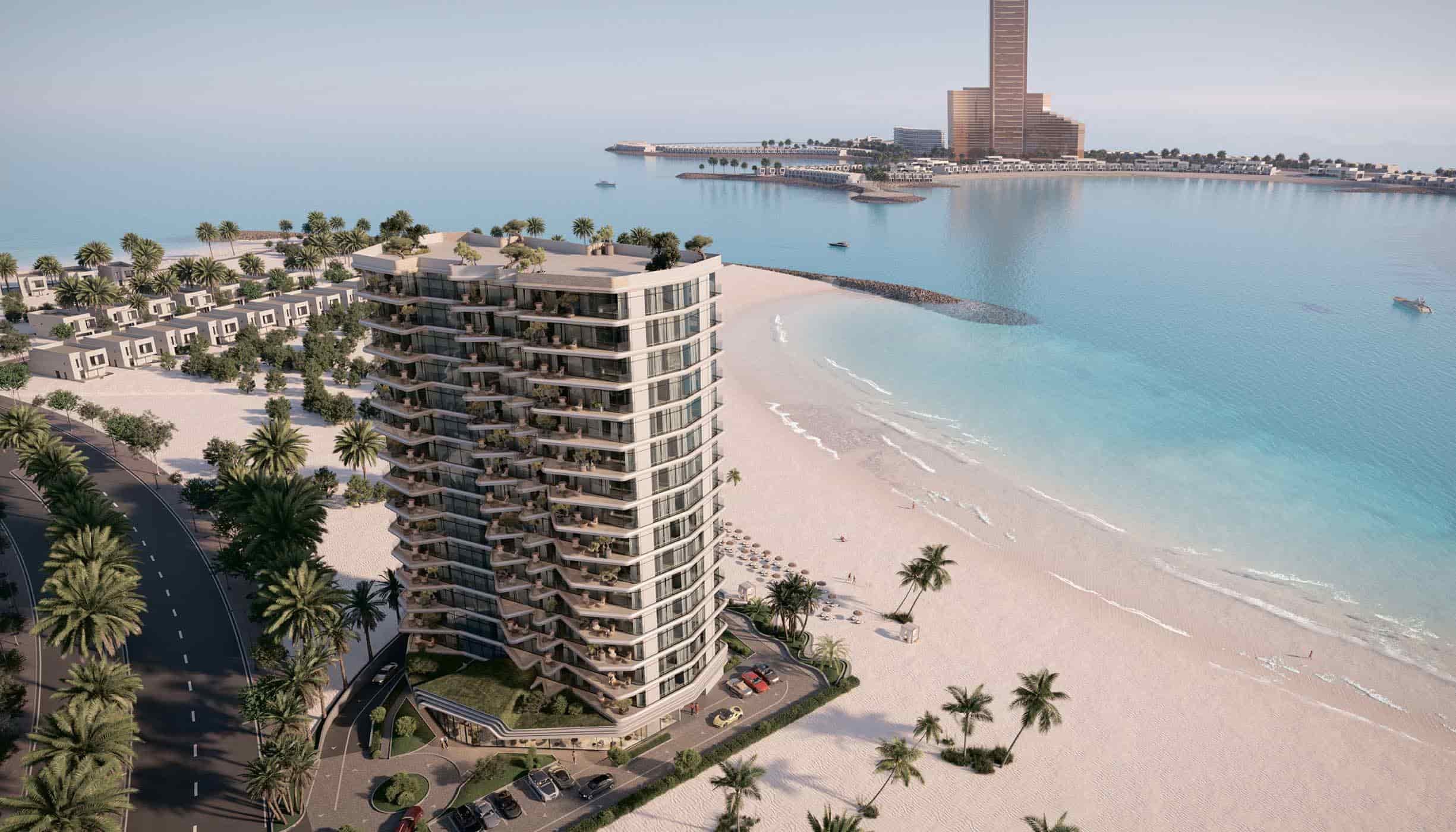 The Beach Vista, a development in Al Marjan Island, Dubai