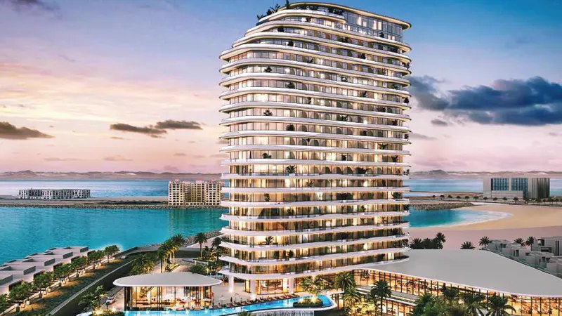 Al Danah Bay Residential Tower, a development in Al Marjan Island, Dubai, photo 3