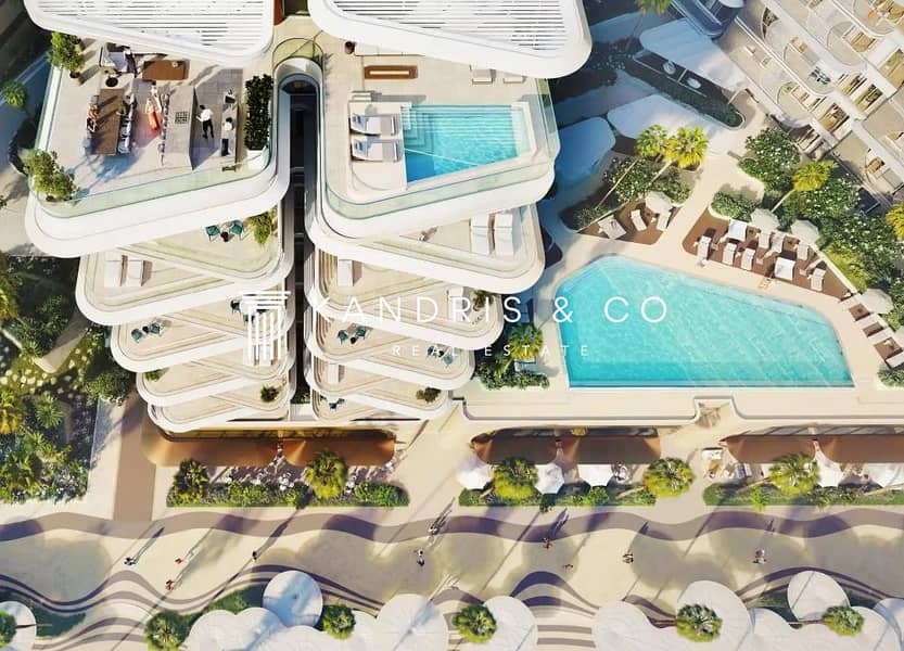 2 bedroom property at Fahid Beach Residences Tower B4, Fahid Island, Dubai