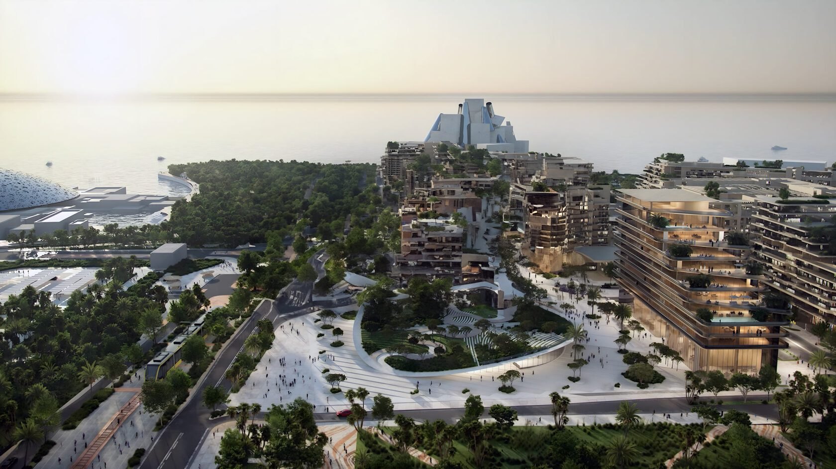 The Source Terraces, a development in Al Saadiyat island, Dubai