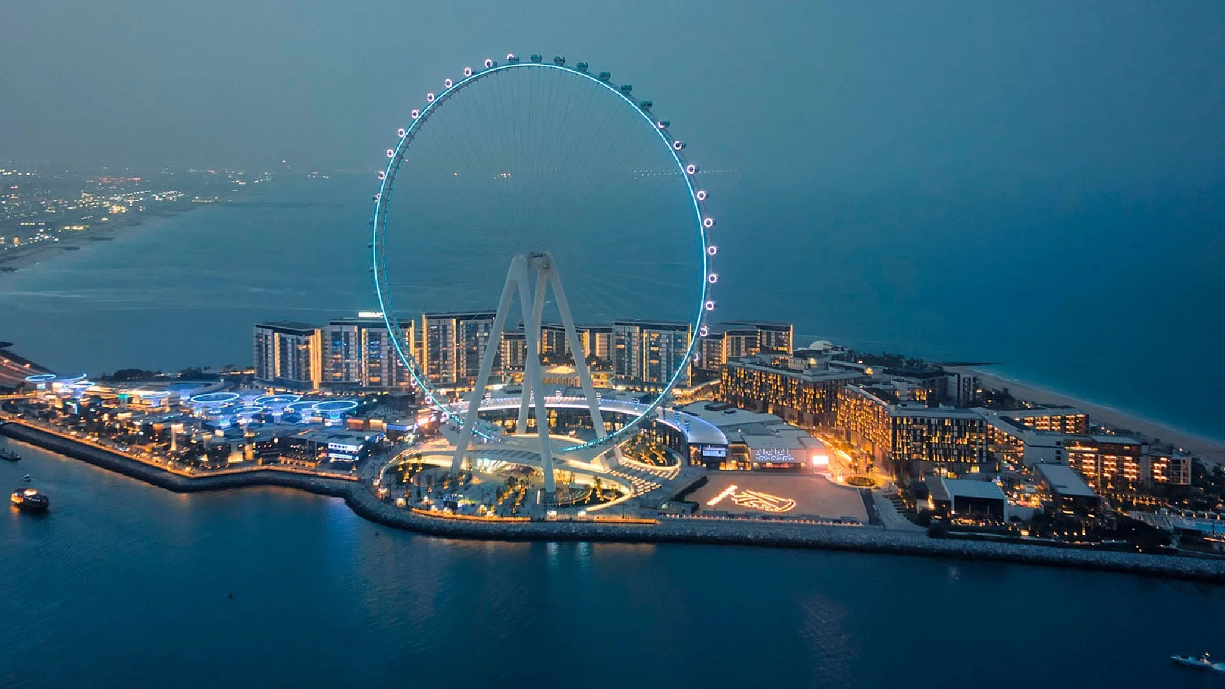 Blue Waters Island, a residential community in Dubai