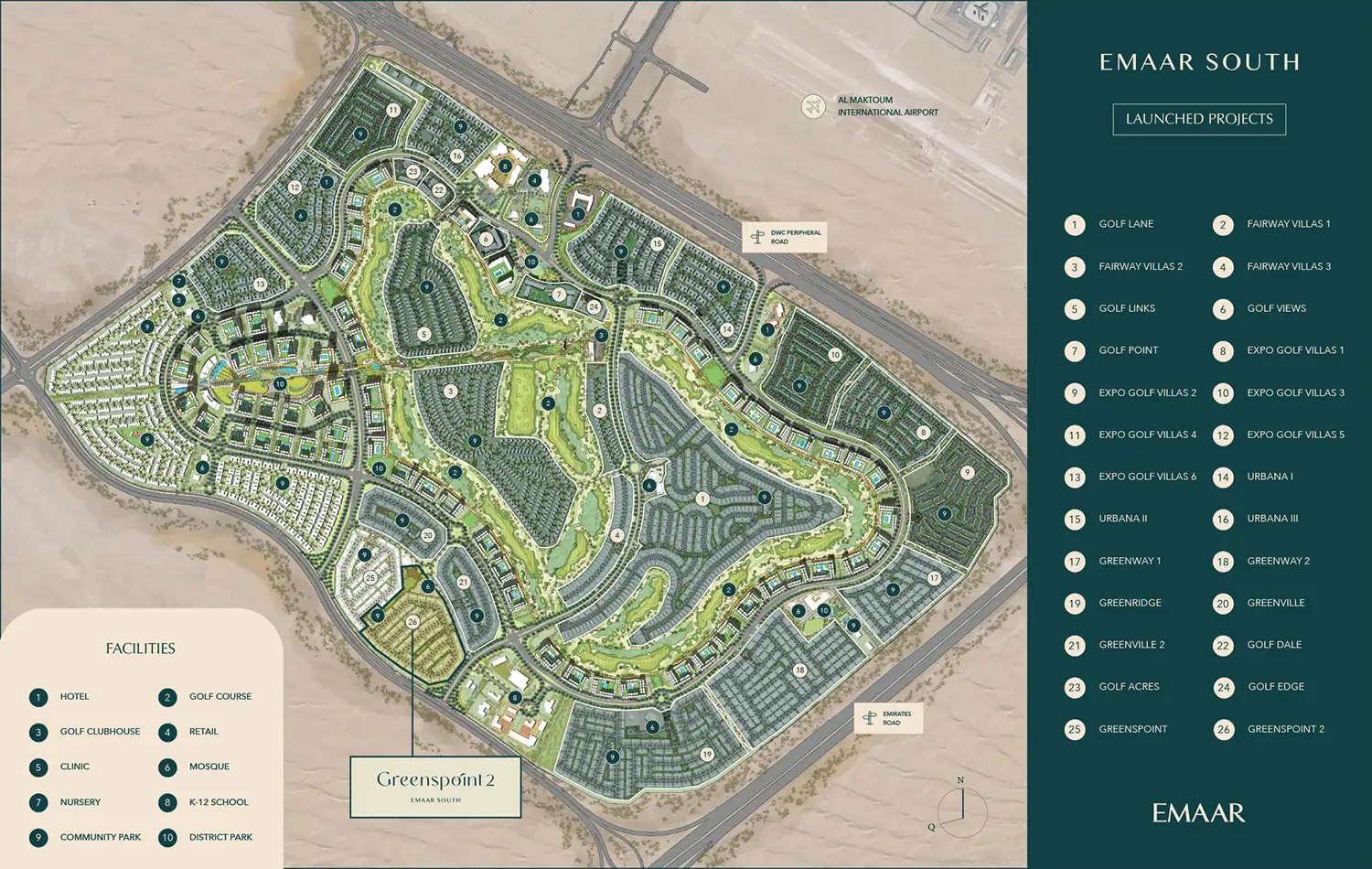 Greenspoint 2, a development in Emaar South, Dubai