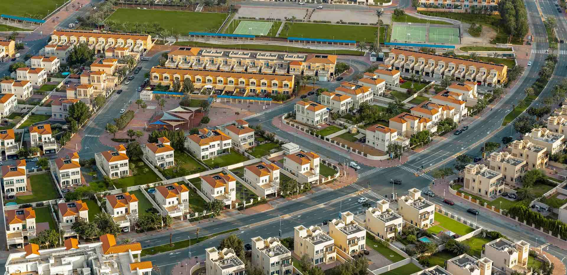 JVT (Jumeirah Village Triangle), a residential community in Dubai