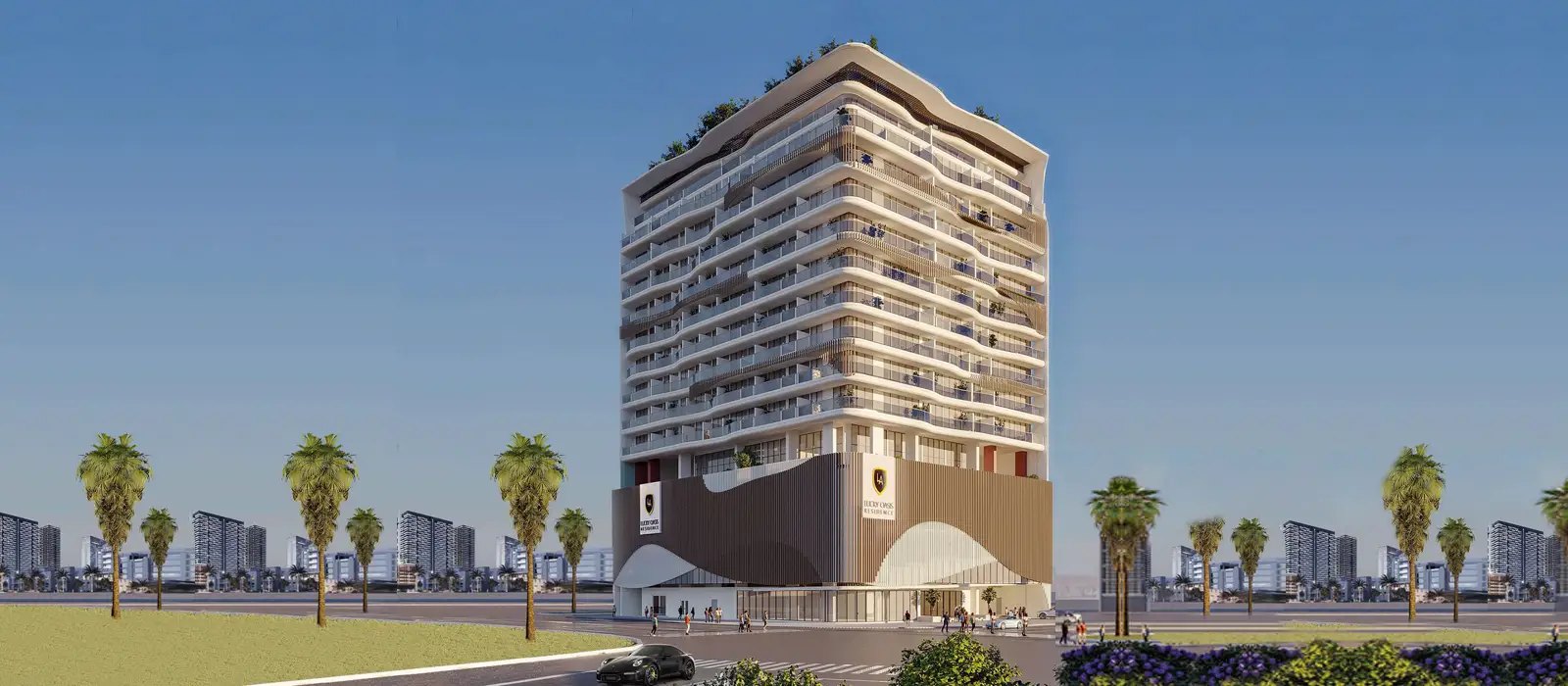 Lucky Oasis Residence, a development in JVC (Jumeirah Village Circle), Dubai, photo 3