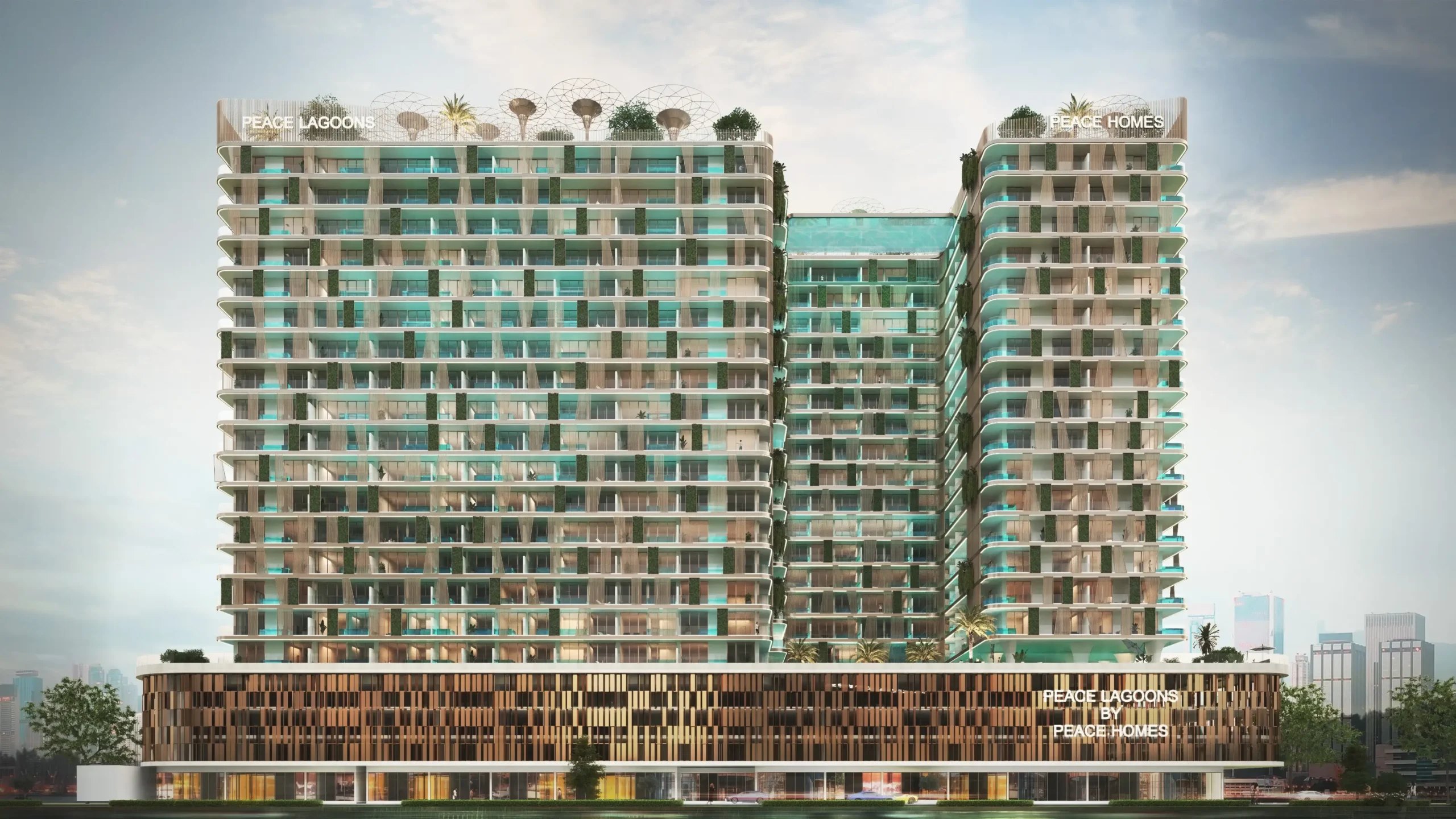 Peace Lagoons 2, a development in Dubailand Residence Complex, Dubai