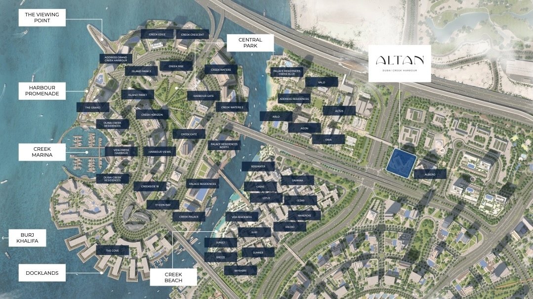 Altan, a development in Green Gate at Dubai Creek Harbour, Dubai, photo 3