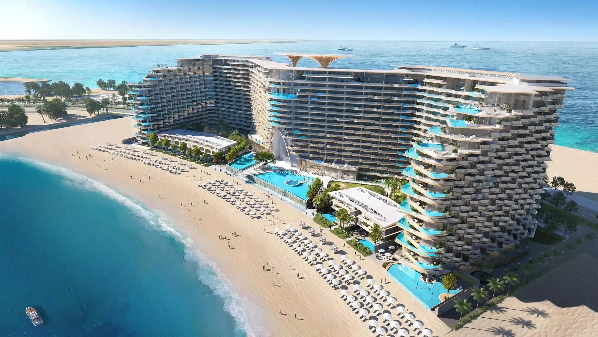 Sora Beach Residences, a development in Al Marjan Island, Dubai, photo 4