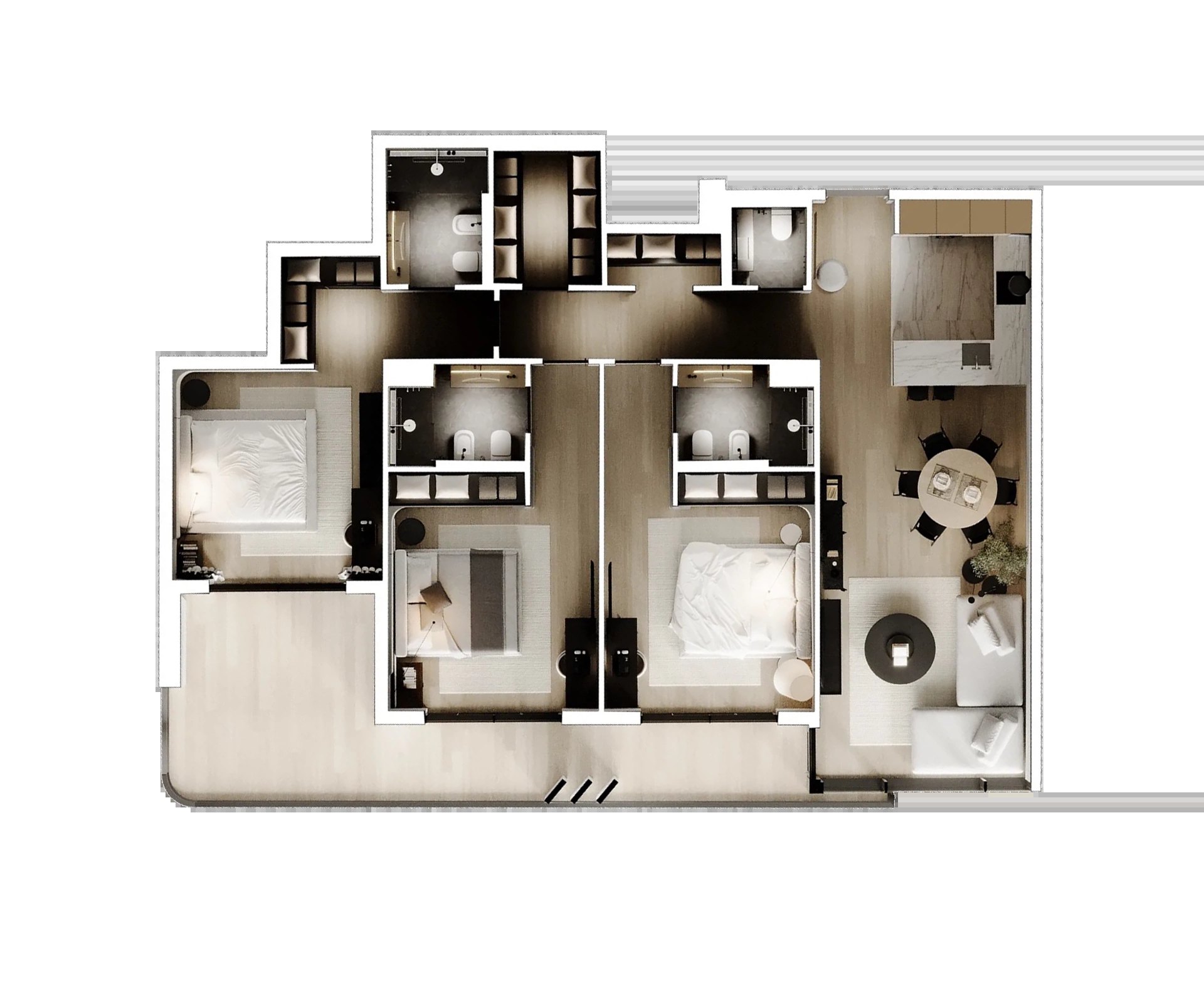 Capital Horizon Terraces, a development in Dubai Islands, Dubai, photo 4