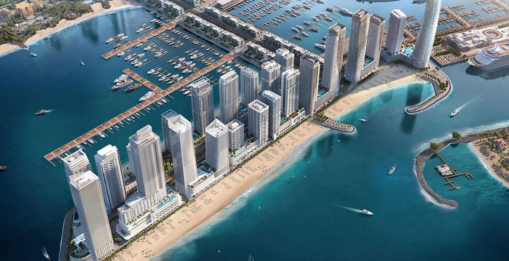 Beach Front, a residential community in Dubai