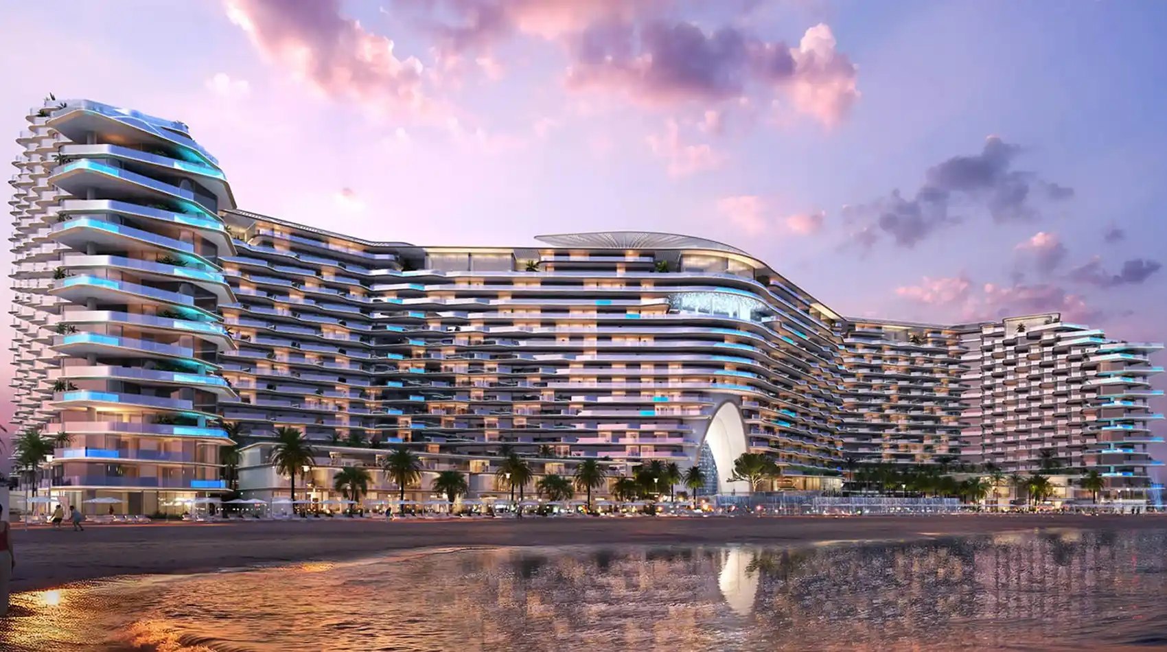Sora Beach Residences, a development in Al Marjan Island, Dubai, photo 3