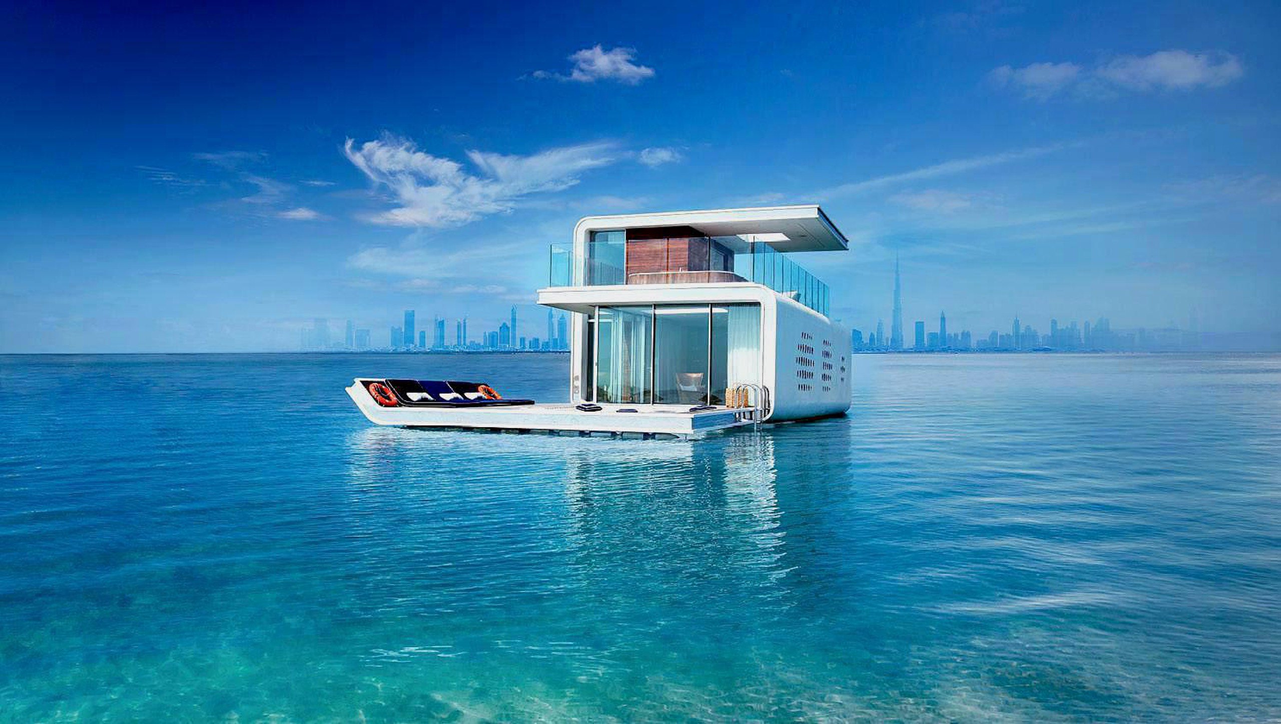 The Floating Seahorse, a development in World of Islands, Dubai